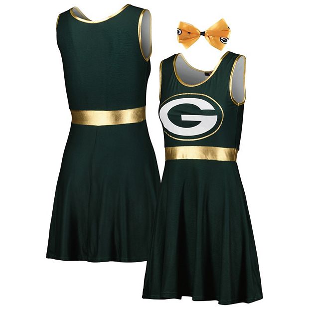 green bay cheerleader outfit