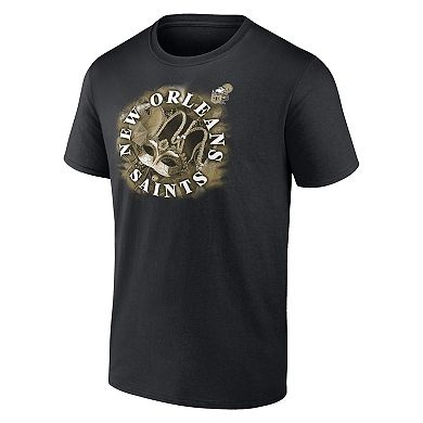 Men's Fanatics Branded Black New Orleans Saints Big & Tall Sporting Chance T-Shirt