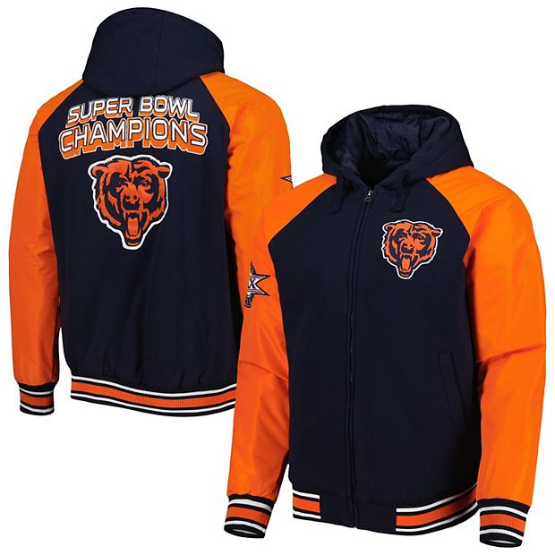 Chicago Bears Jacket, Bears Pullover, Chicago Bears Varsity Jackets, Fleece  Jacket