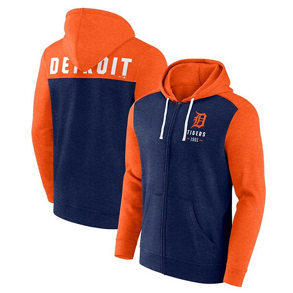 Soft As A Grape Detroit Tigers SAAG YOUTH Unisex Orange Long Sleeve Hoodie  Sweatshirt