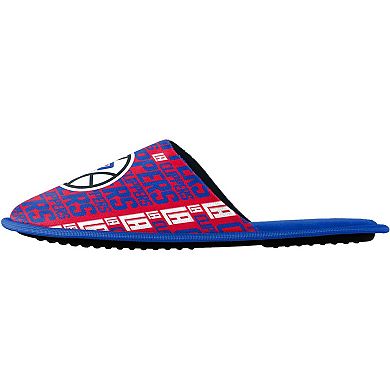 Youth FOCO LA Clippers Scuff Wordmark Slide Slippers