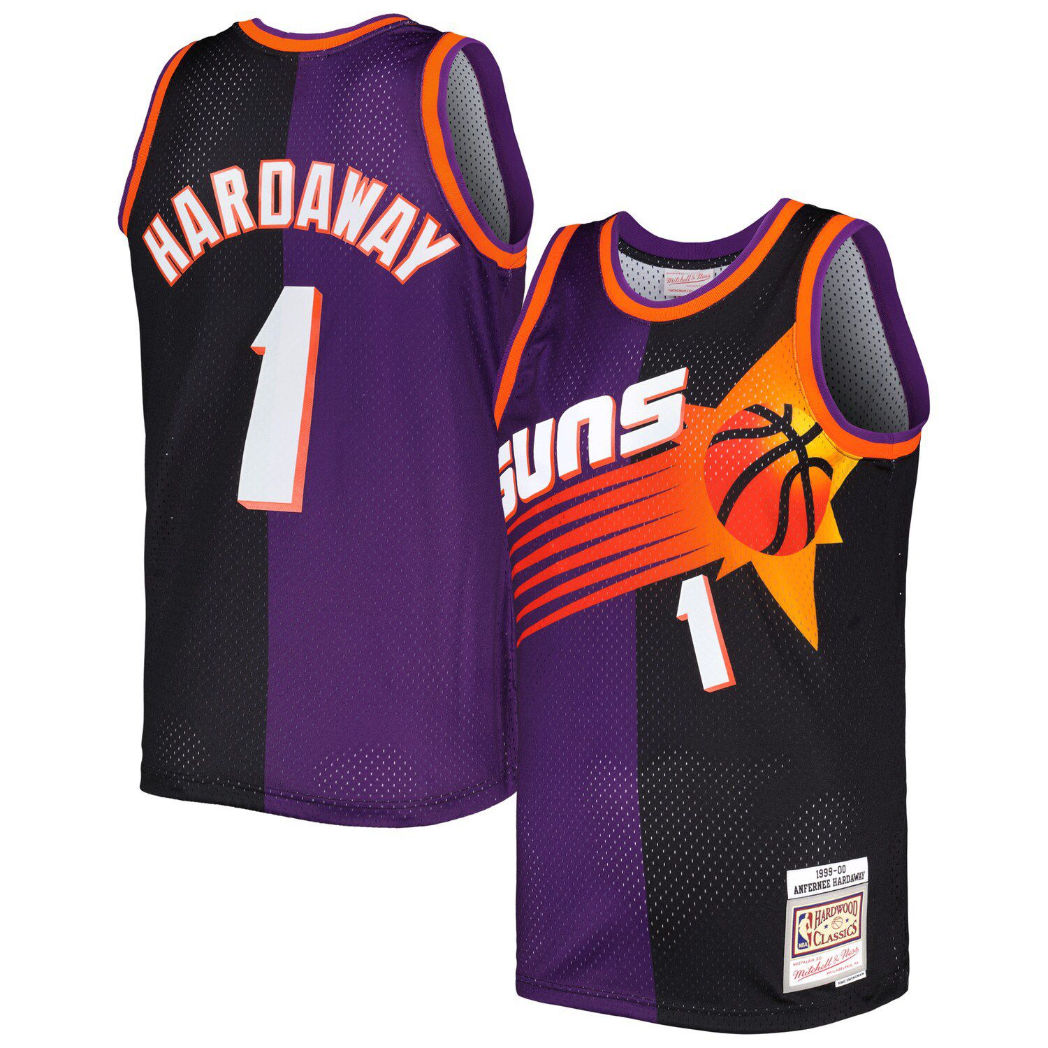 Men's Mitchell & Ness Dan Majerle Purple Phoenix Suns 2001-02 Hardwood  Classics Swingman Jersey