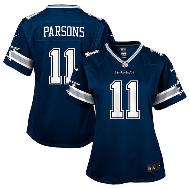 Dallas Cowboys Men's Nike Micah Parsons Navy Game Jersey