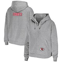 Nike Women's Team (NFL Kansas City Chiefs) Pullover Hoodie in Grey, Size: Small | NKZE07F7G-06G