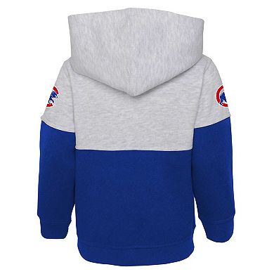 Toddler Royal/Heather Gray Chicago Cubs Two-Piece Playmaker Set