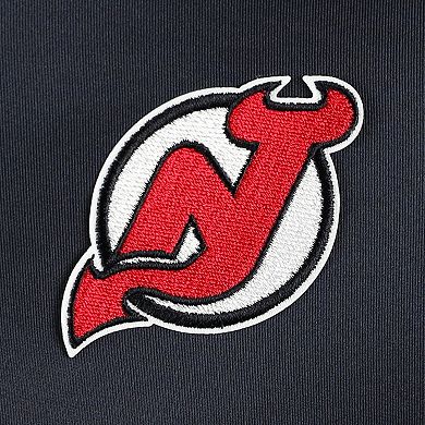 Women's Antigua Black/Gray New Jersey Devils Protect Full-Zip Jacket