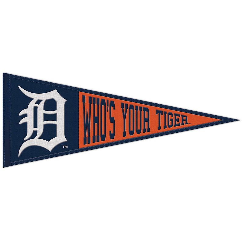 "WinCraft Detroit Tigers 13"" x 32"" Slogan Pennant", Team
