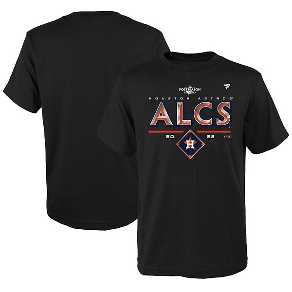 New womens Houston Astros ALCS 2022 V-Neck T-Shirt. Sz small & black by  Fanatics