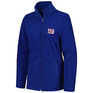 Women's Dunbrooke Royal New York Giants Hayden Polar Full-Zip Jacket