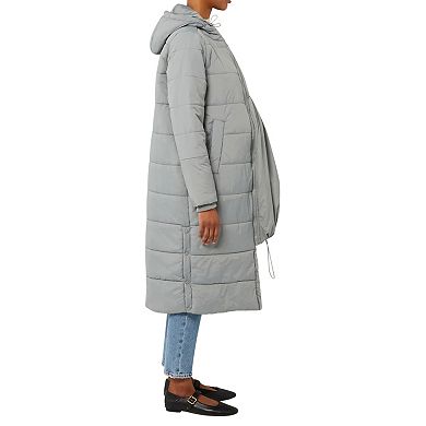 3in1 Penelope Long Waterproof Maternity Coat