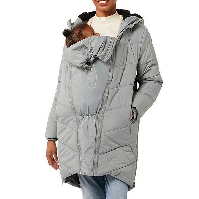 3in1 Harper Maternity Cocoon Puffer Coat