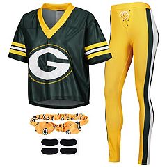 Men's Big & Tall NFL Flannel Pajama Set by NFL in Green Bay Packers (Size 2XL)