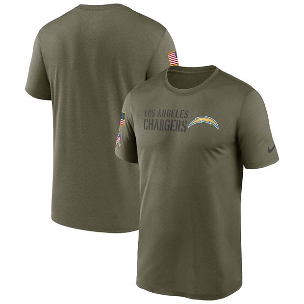 Nike / Women's Kansas City Chiefs Salute to Service Olive Legend T-Shirt