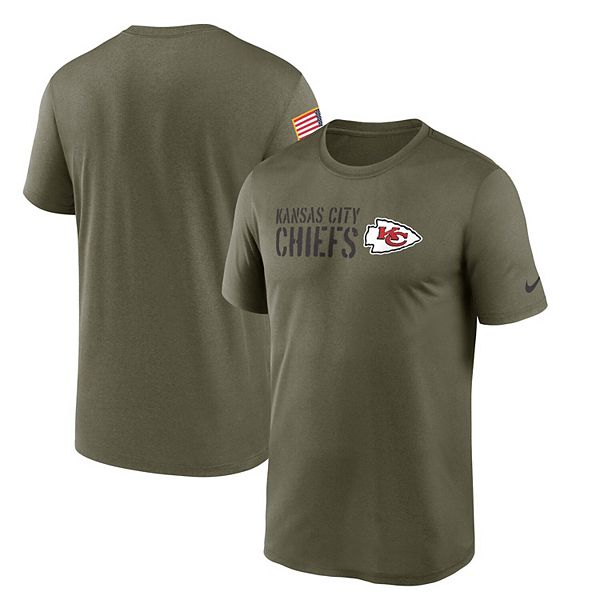 Men's Nike Olive Kansas City Chiefs 2022 Salute to Service Legend