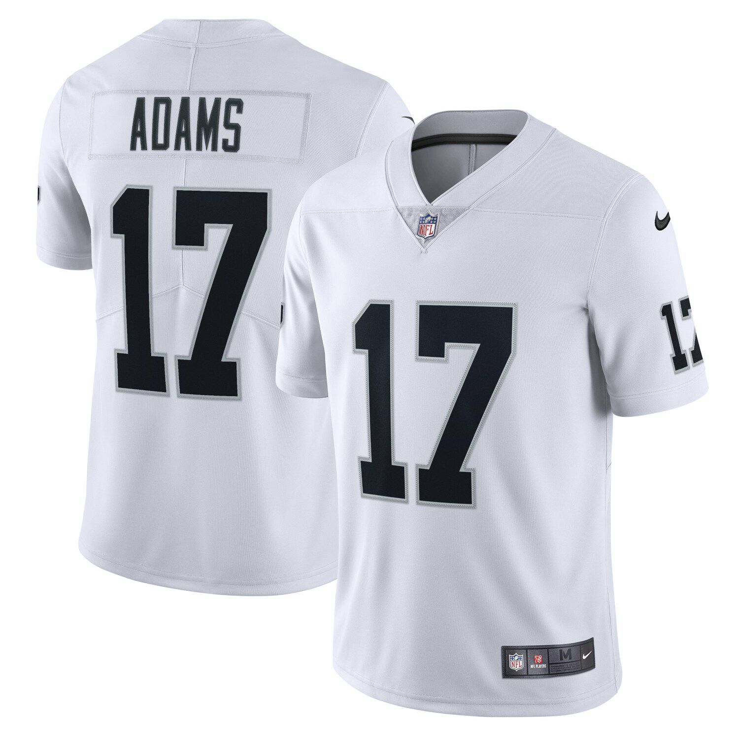 Men's Fanatics Branded Davante Adams Black Las Vegas Raiders Player Icon Name & Number T-Shirt