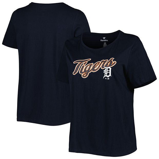 Profile Men's Navy Detroit Tigers Big and Tall Jersey Short Sleeve