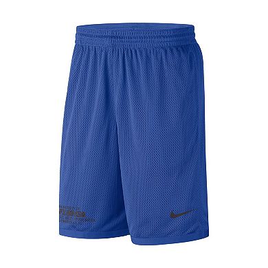 Men's Nike Royal Florida Gators Performance Mesh Shorts