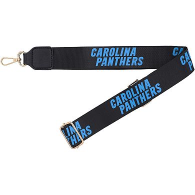 Women's Cuce Carolina Panthers Vegan Leather Strap Bag