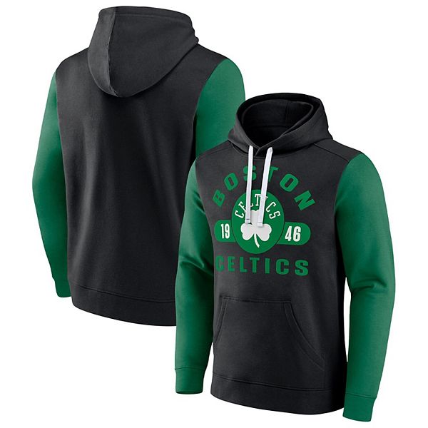 Green MAN Standard Fit Boston Celtics Licensed Long Sleeve