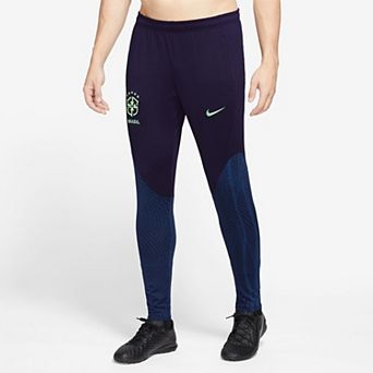 Men's Nike Navy Brazil National Team Strike Performace Track Pants
