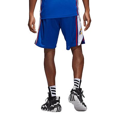 Men's adidas Royal Kansas Jayhawks Swingman AEROREADY Basketball Shorts