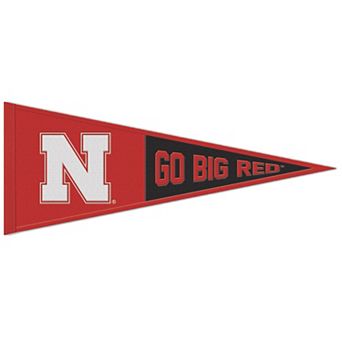 WinCraft Nebraska Huskers 13" x 32" Slogan Pennant