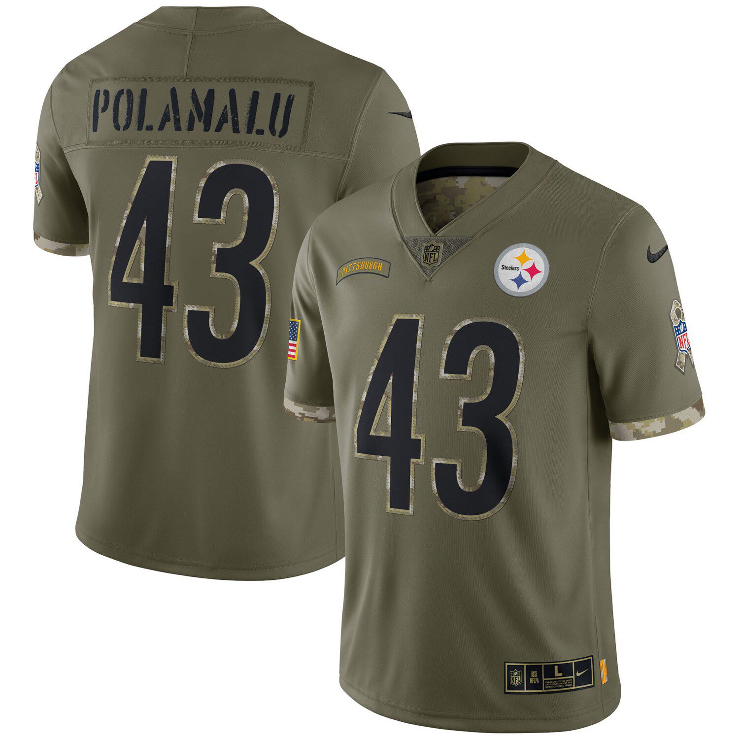Pittsburgh Steelers Salute To Service Jersey