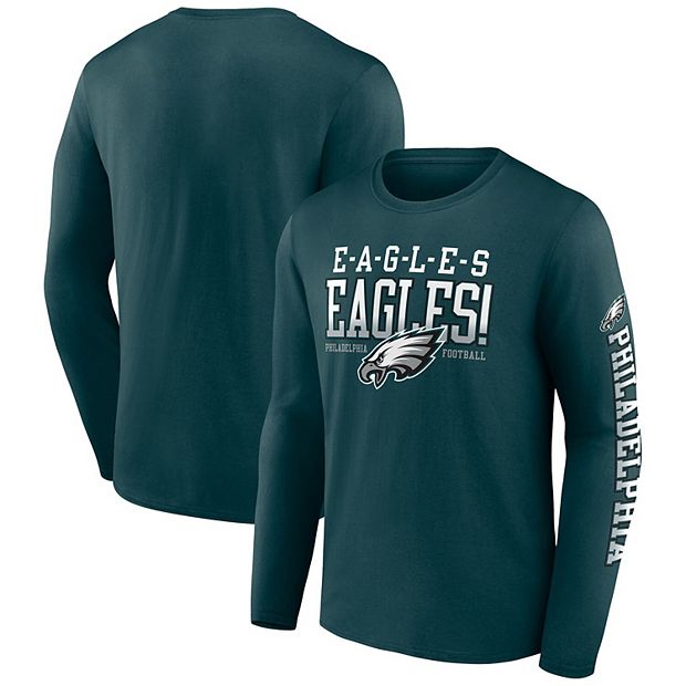 Girls Preschool Midnight Green Philadelphia Eagles All Hearts Jersey Long  Sleeve Dress