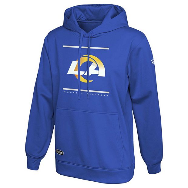 New Era Rams Long Sleeve Hoodie T-Shirt - Men's