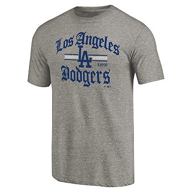 Men's Ash Los Angeles Dodgers Hometown Collection Olde LA T-Shirt