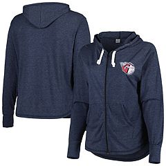 Nike Women's Nike Heather Royal/White Buffalo Bills Monaco Lightweight  Full-Zip Hoodie