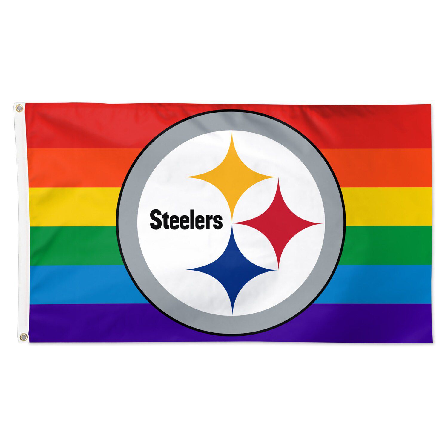 Pittsburgh Steelers Double Sided Allegiance Flag