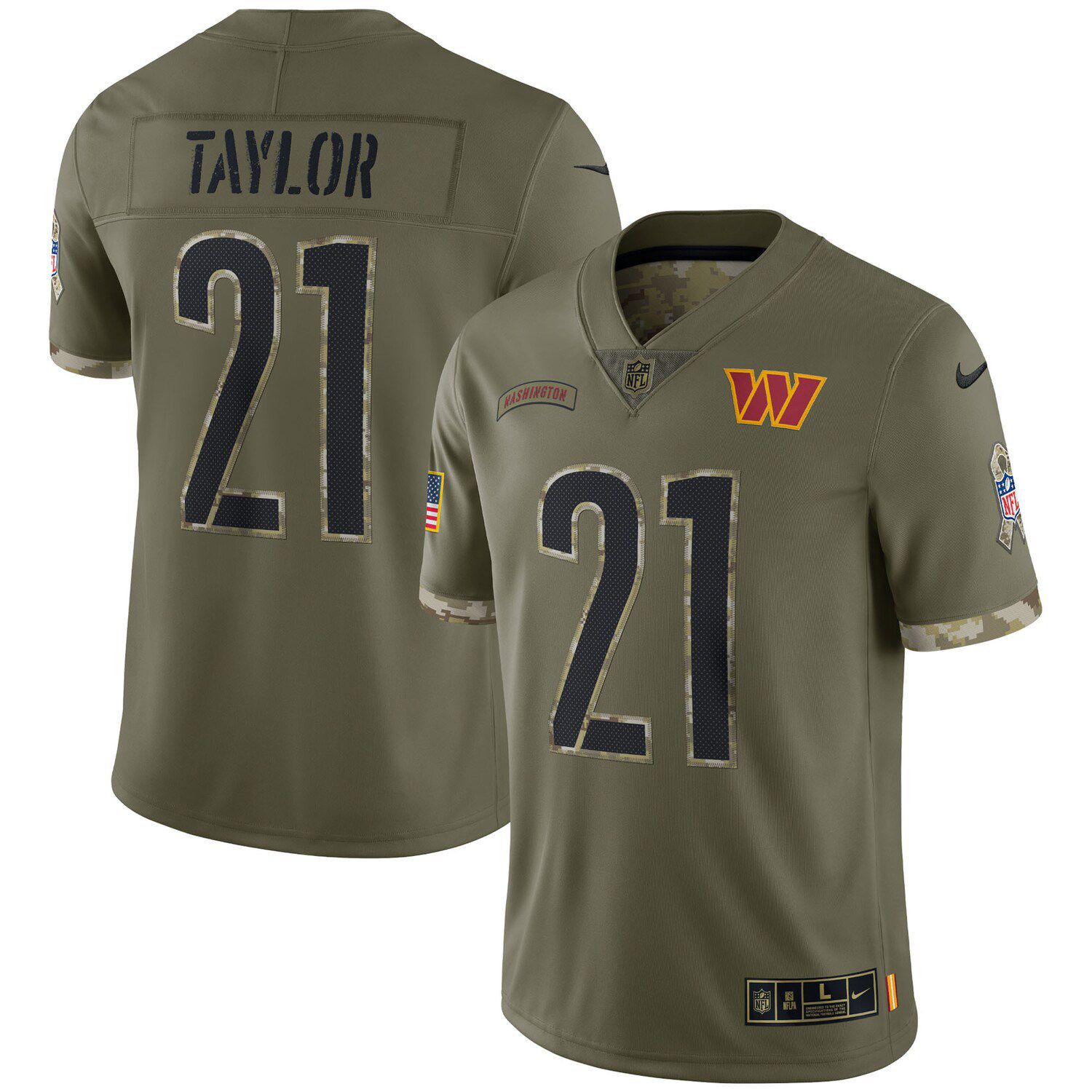 Lids Pat Tillman Arizona Cardinals 2022 Salute To Service Retired Player  Limited Jersey - Olive