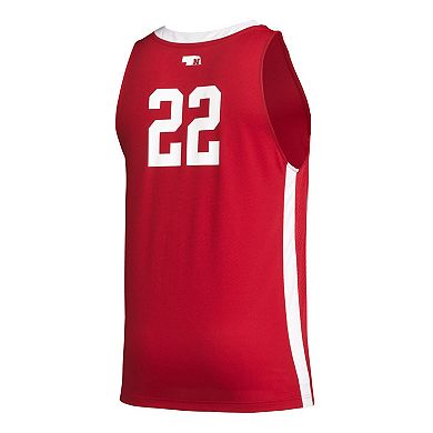 Men's adidas #22 Scarlet Nebraska Huskers Swingman Jersey