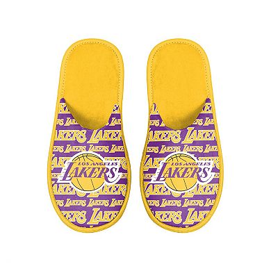 Men's FOCO Los Angeles Lakers Scuff Logo Slide Slippers