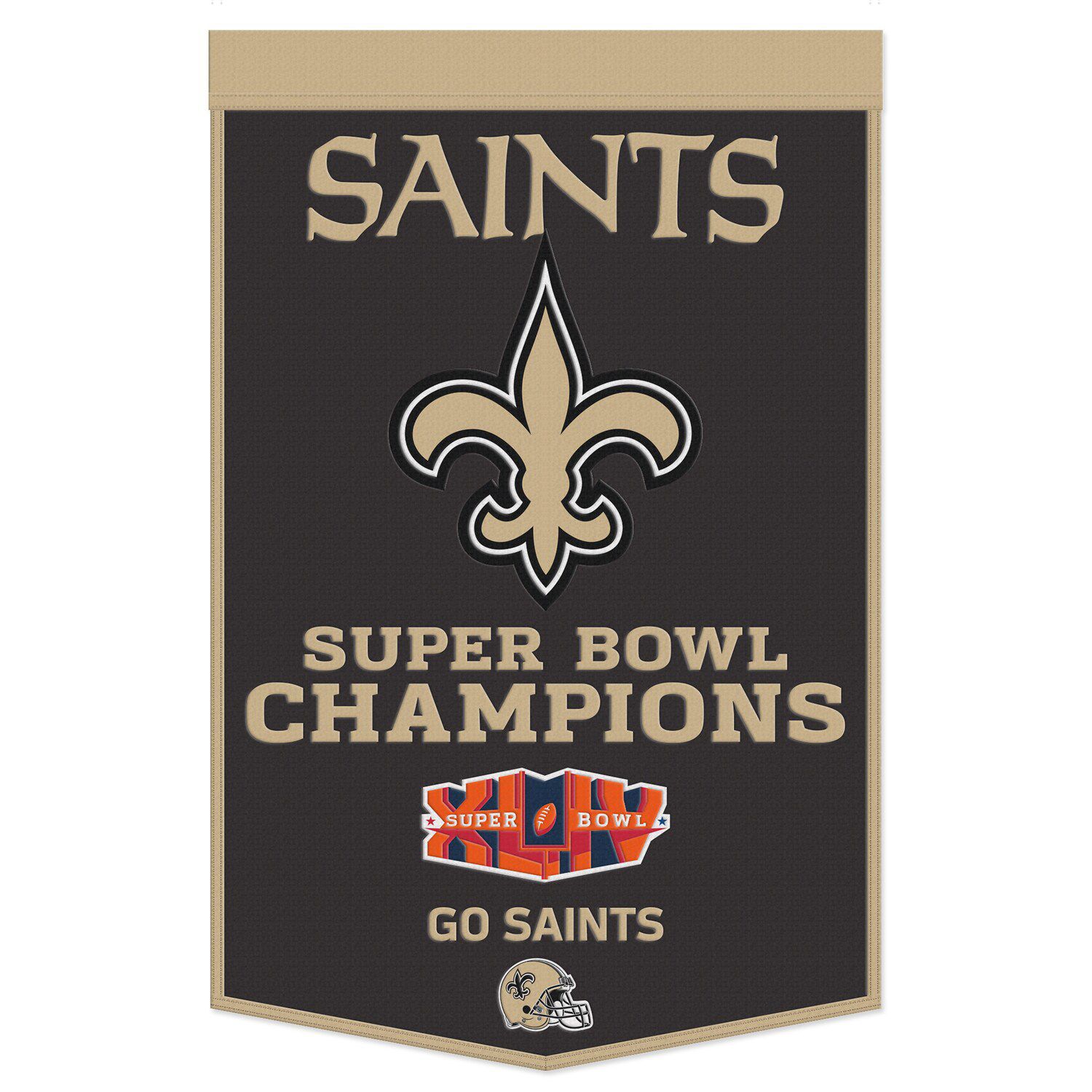 WinCraft New Orleans Saints Pennant Banner Flag