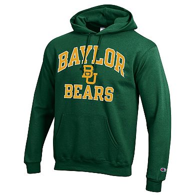 Men's Champion Green Baylor Bears High Motor Pullover Hoodie