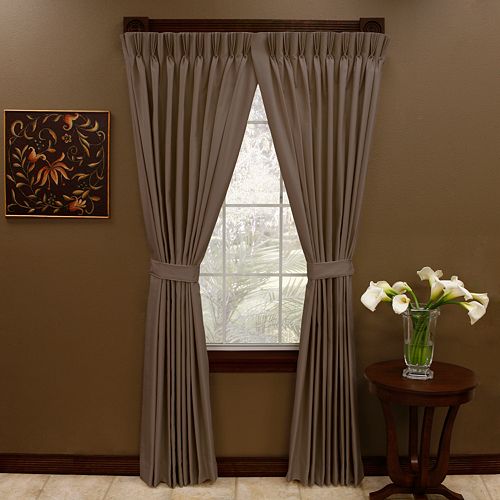 Aurora Antique Satin Pinch Pleateddrapes 50 X 84