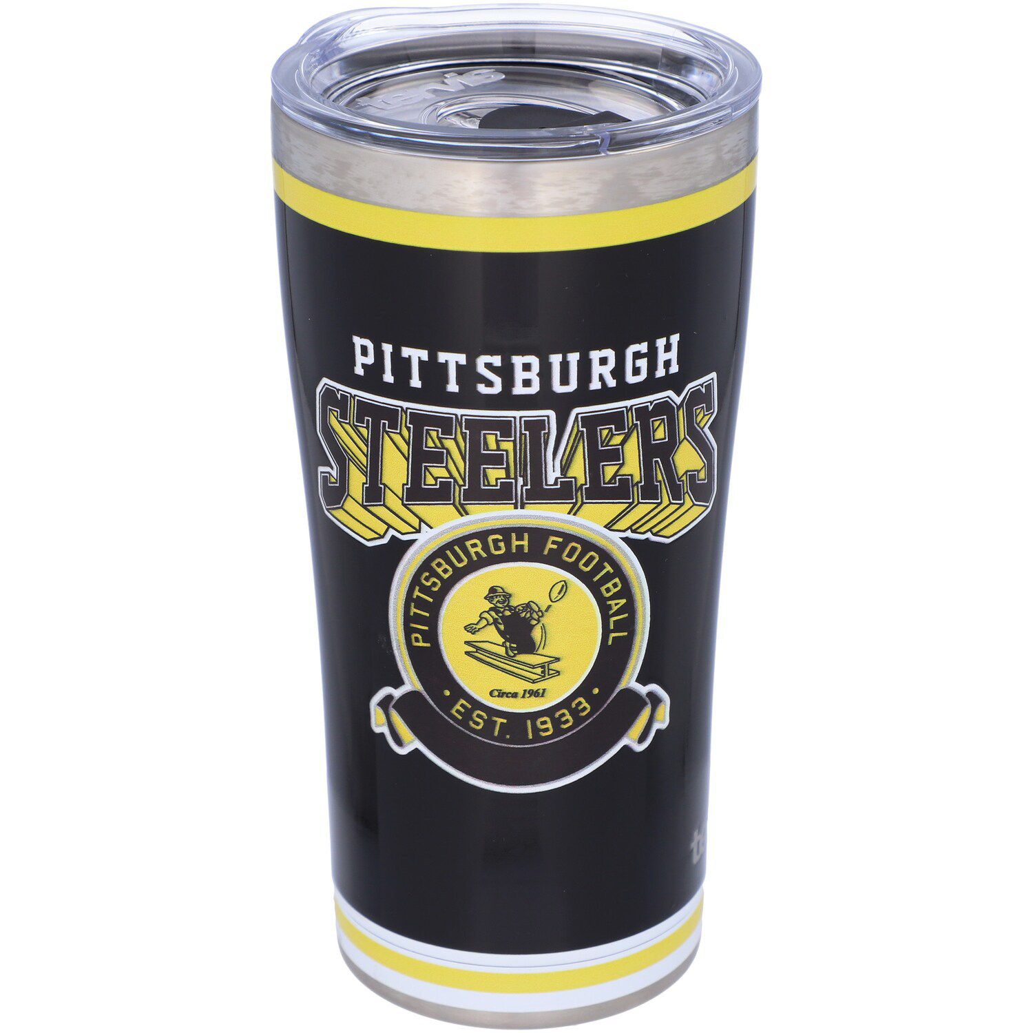 Nfl Pittsburgh Steelers Stainless Steel Wine Tumbler 12oz