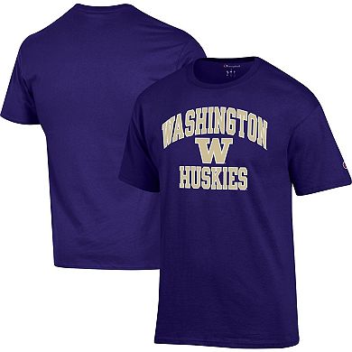 Men's Champion Purple Washington Huskies High Motor T-Shirt