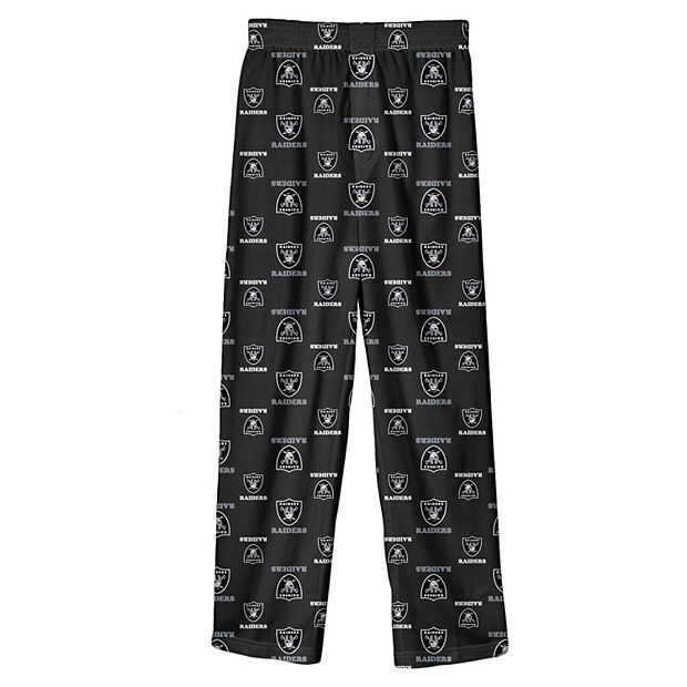 Toddler Black Las Vegas Raiders Team Color Sleep Pants