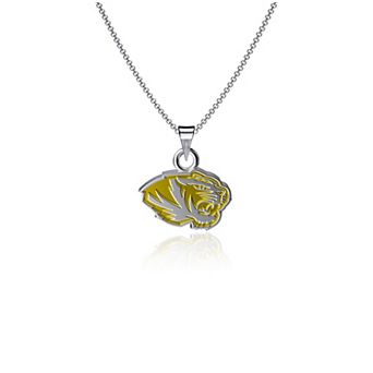 Dayna Designs Missouri Tigers Enamel Pendant Necklace
