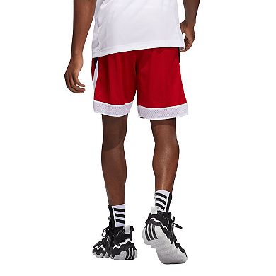 Men's adidas Red NC State Wolfpack Swingman AEROREADY Basketball Shorts