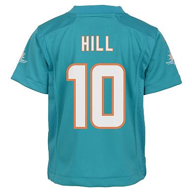 Toddler Nike Tyreek Hill Aqua Miami Dolphins Game Jersey