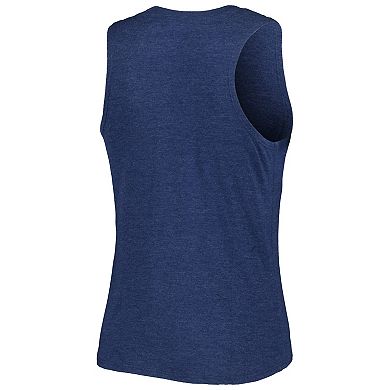 Women's Concepts Sport Deep Sea Blue/Gray Seattle Kraken Meter Muscle Tank Top & Pants Sleep Set