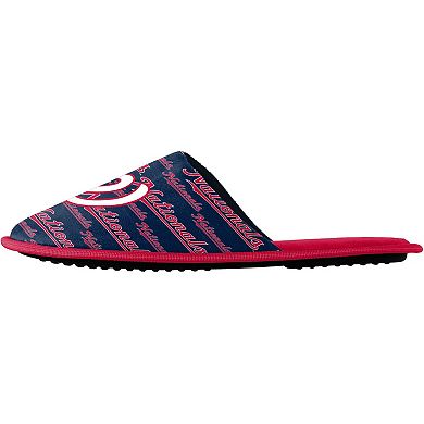 Men's FOCO Washington Nationals Scuff Logo Slide Slippers