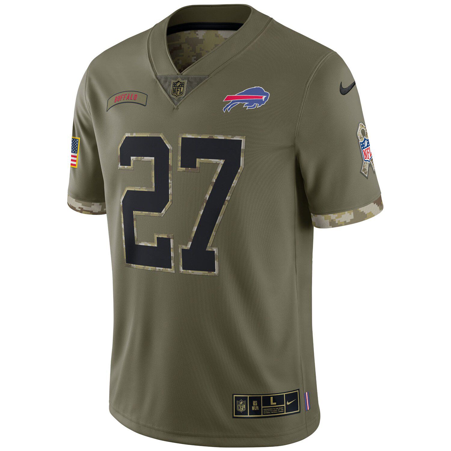 Men's Nike Tre'Davious White Olive Buffalo Bills 2022 Salute To Service ...