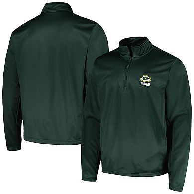 Men's Dunbrooke Green Green Bay Packers All-Star Tech Quarter-Zip Top