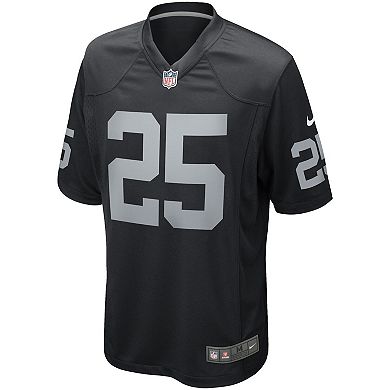 Men's Nike Fred Biletnikoff Black Las Vegas Raiders Game Retired Player Jersey