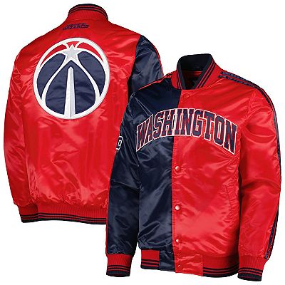 Nike Washington Wizards snap outlet buttons jacket size small mens